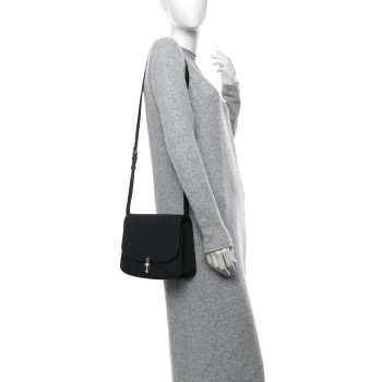THE ROW Grained Calfskin The Sofia 10 Crossbody Black