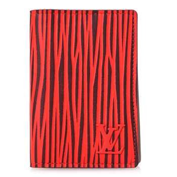 LOUIS VUITTON Epi XL Pocket Organizer Autumn Maple Red