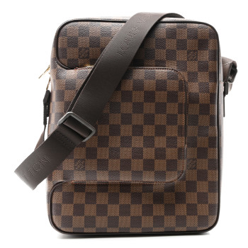 LOUIS VUITTON Damier Ebene Olav MM Messenger Bag