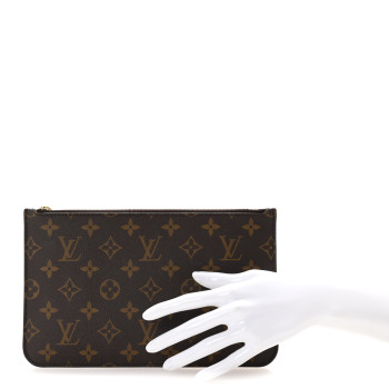 LOUIS VUITTON Monogram Neverfull MM GM Pochette