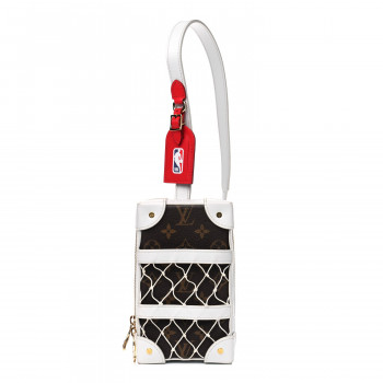 コラボ◆送料込♪【Louis Vuitton x NBA】Soft Trunk Phone Box 100% Authentic Louis Vuitton x NBA Soft Trunk Phone Box