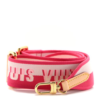 LOUIS VUITTON ピンクベルト LOUIS VUITTON Jacquard Speedy Bandouliere 20 Shoulder Strap