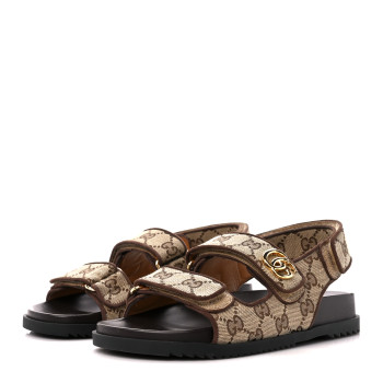 GUCCI モノグラム　スタッズ　ミュール　35サイズ dc3c7194da3a1c4632278ff444f545