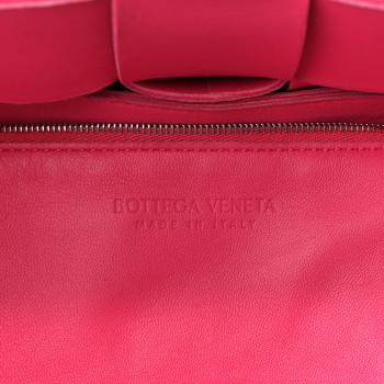 BOTTEGA VENETA Lambskin Maxi Intrecciato Cassette Crossbody