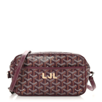 GOYARD Goyardine Sac Cap Vert Burgundy