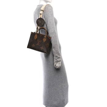 LOUIS VUITTON Reverse Monogram Giant Onthego PM