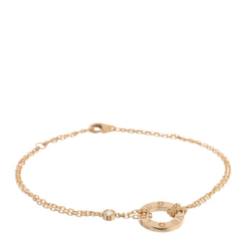 CARTIER 18K Yellow Gold Diamond Love Bracelet