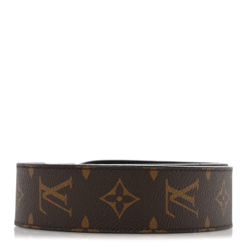 LOUIS VUITTON Monogram Bandouliere Shoulder Strap Black