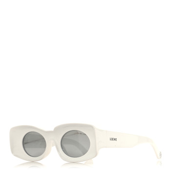 LOEWE Acetate Sunglasses LW40033I White