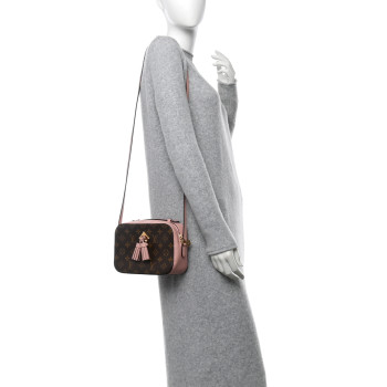 LOUIS VUITTON Monogram Saintonge Rose Poudre