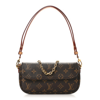 LOUIS VUITTON Monogram Ivy Wallet On Chain LOUIS VUITTON Monogram Ivy Wallet On Chain