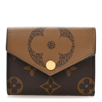 LOUIS VUITTON Reverse Monogram Giant Zoe Wallet