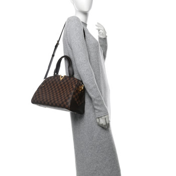 LOUIS VUITTON Damier Ebene Kensington Bowling Bag