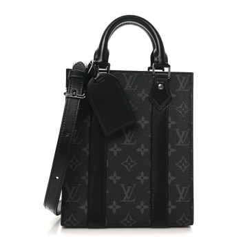 LOUIS VUITTON Monogram Eclipse Mini Sac Plat Cross