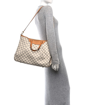 LOUIS VUITTON Damier Azur Siracusa GM