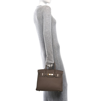 HERMES Togo Birkin 30 Etoupe