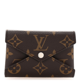 LOUIS VUITTON Monogram LV Colormania Kirigami Card Holder Pondichery Pink