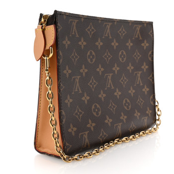 LOUIS VUITTON Monogram Toiletry Pouch On Chain