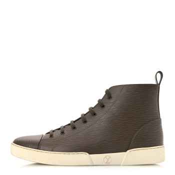 LOUIS VUITTON Epi Match Up Sneakers 8 Kaki