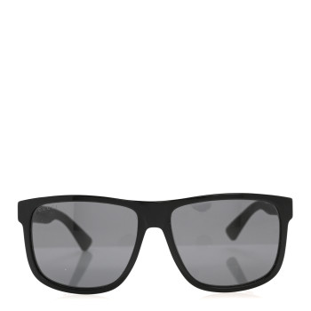 GUCCI Web Square Frame GG0010S Sunglasses Black