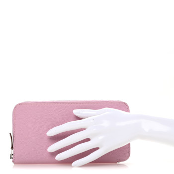 HERMES Epsom Silk'In Wallet Mauve Sylvestre