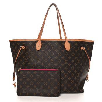 LOUIS VUITTON Monogram Neo Neverfull GM Pivoine