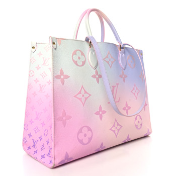 LOUIS VUITTON Monogram Giant Spring In The City Onthego GM Sunrise Pastel