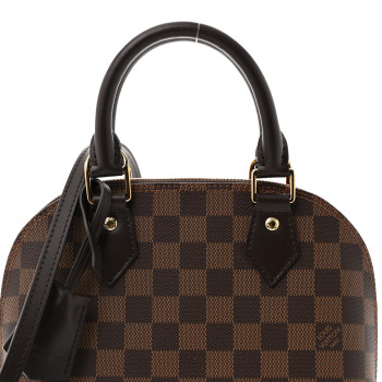 LOUIS VUITTON Damier Ebene Alma BB 1681458 | FASHIONPHILE