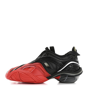BALENCIAGA Rubber Mesh Womens Tyrex Sneakers 37 Black Red