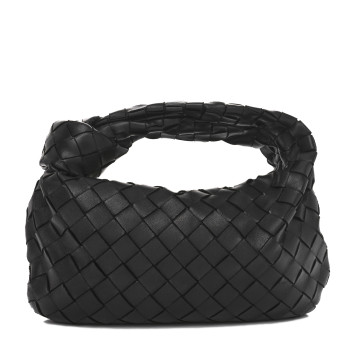 BOTTEGA VENETA Nappa Intrecciato Mini Jodie Black