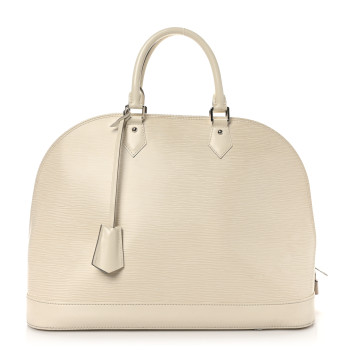 LOUIS VUITTON Epi Alma GM Ivory