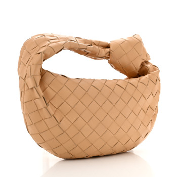 BOTTEGA VENETA Nappa Intrecciato Mini Jodie Almond