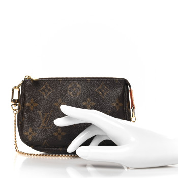 LOUIS VUITTON Monogram Mini Pochette Accessories