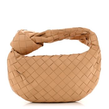 BOTTEGA VENETA Nappa Intrecciato Mini Jodie Almond