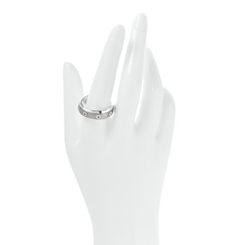 TIFFANY Sterling Silver Titanium Turbo Band Ring 62 10