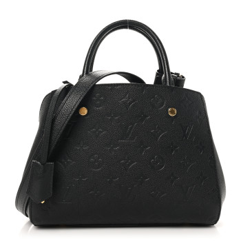 LOUIS VUITTON Empreinte Montaigne BB Black