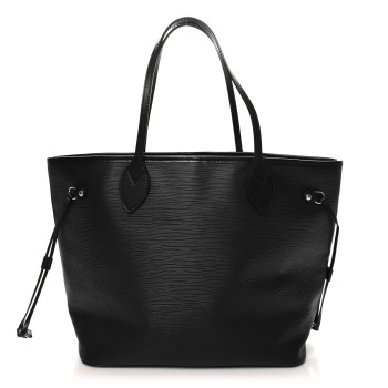 LOUIS VUITTON Epi Neverfull MM Black