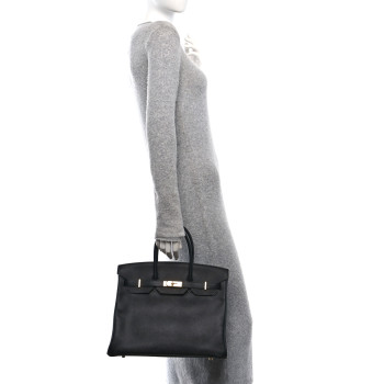 HERMES Epsom Birkin 35 Black