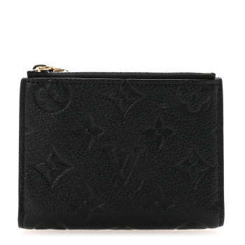 LOUIS VUITTON Empreinte Lisa Wallet Black