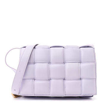 BOTTEGA VENETA Nappa Maxi Intreccio Padded Cassette Crossbody Bag Mirth Washed