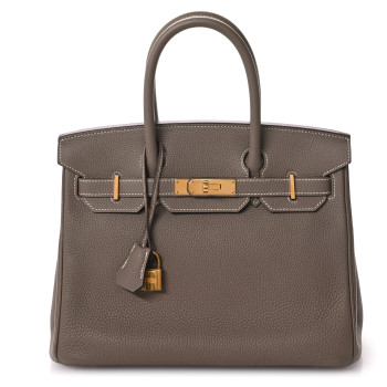 HERMES Togo Birkin 30 Etoupe