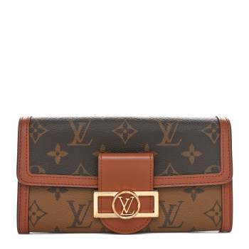 LOUIS VUITTON Reverse Monogram Dauphine Sarah Wallet