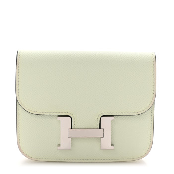 HERMES Epsom Constance Slim Wallet Vert Fizz