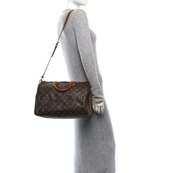 LOUIS VUITTON Monogram Speedy Bandouliere 35