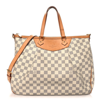 LOUIS VUITTON Damier Azur Siracusa GM