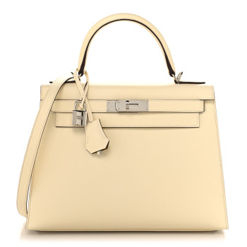 HERMES Epsom Verso Kelly Sellier 28 Nata Ocre