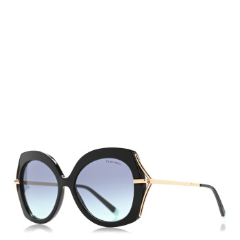 TIFFANY Acetate Metal Sunglasses TF4169 Black Blue