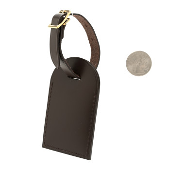LOUIS VUITTON Calfskin Luggage Tag  Ebene