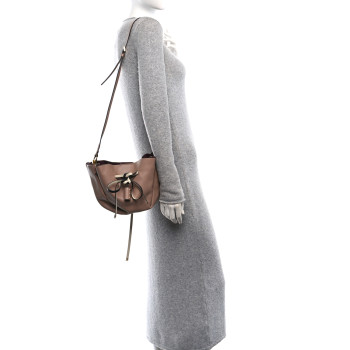 VALENTINO GARAVANI Vitello Ayers VLogo Bucket Bag Rose Cannelle