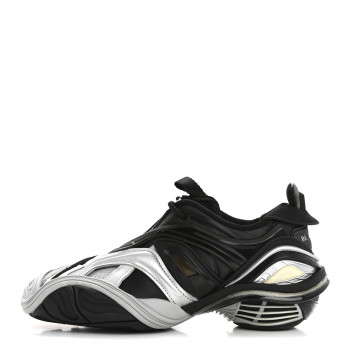 BALENCIAGA Rubber Womens Mesh Tyrex Sneakers 36 Black Grey